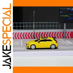 Diecast 1:64 Alloy Sports SUV Model in Yellow