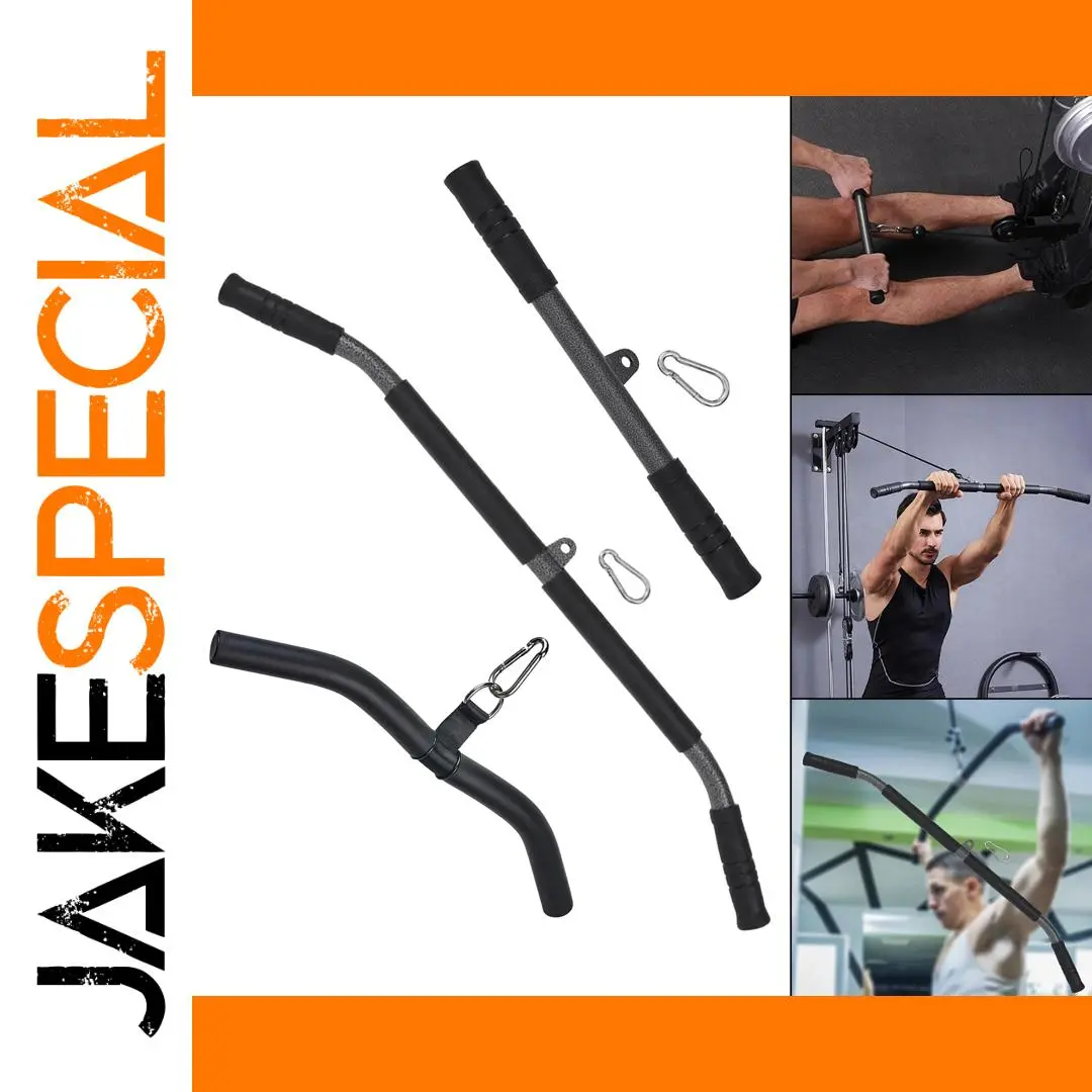 Black Fitness Straight Bar for Home Gym Training 1 Black Fitness Straight Bar for Home Gym Training