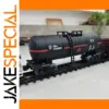 Black Oil Tank Train Carriage Model 1/87 Scale