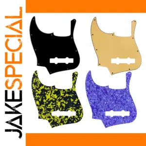 Left-Handed 5-String Jazz Bass Pickguard