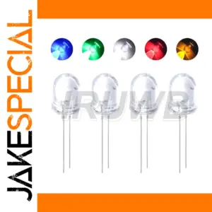 Vibrant 10mm LED Light Set with 5 Colors