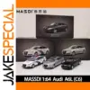Premium Diecast Alloy A6L C6 Model 1/64 Scale