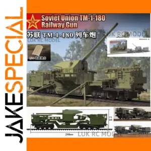 Soviet TM-1-180 Railway Model Kit 1/72