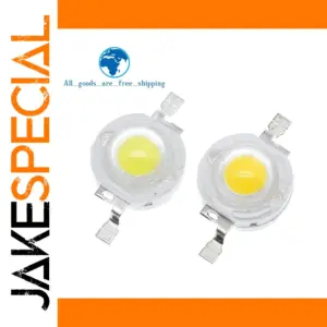 High-Power 1W LED Bulb with 120° Beam