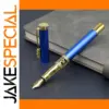 Blue Luxury Fountain Pen by 707
