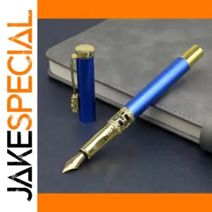 Blue Luxury Fountain Pen by 707