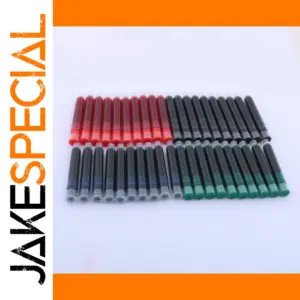 Set of 25 Vivid Fountain Pen Ink Cartridges