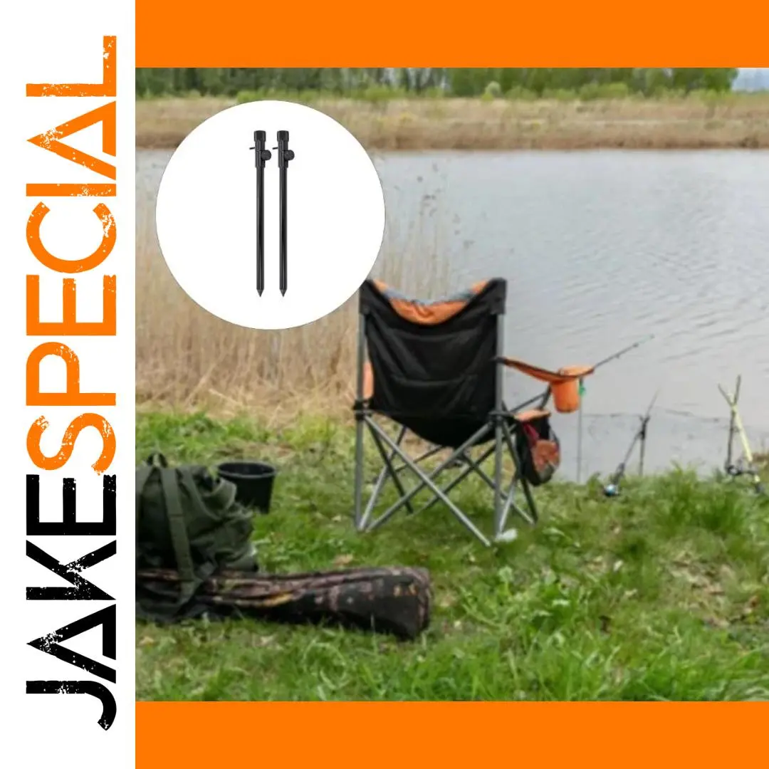 Adjustable Aluminum Fishing Alarm Support 1 Adjustable Aluminum Fishing Alarm Support