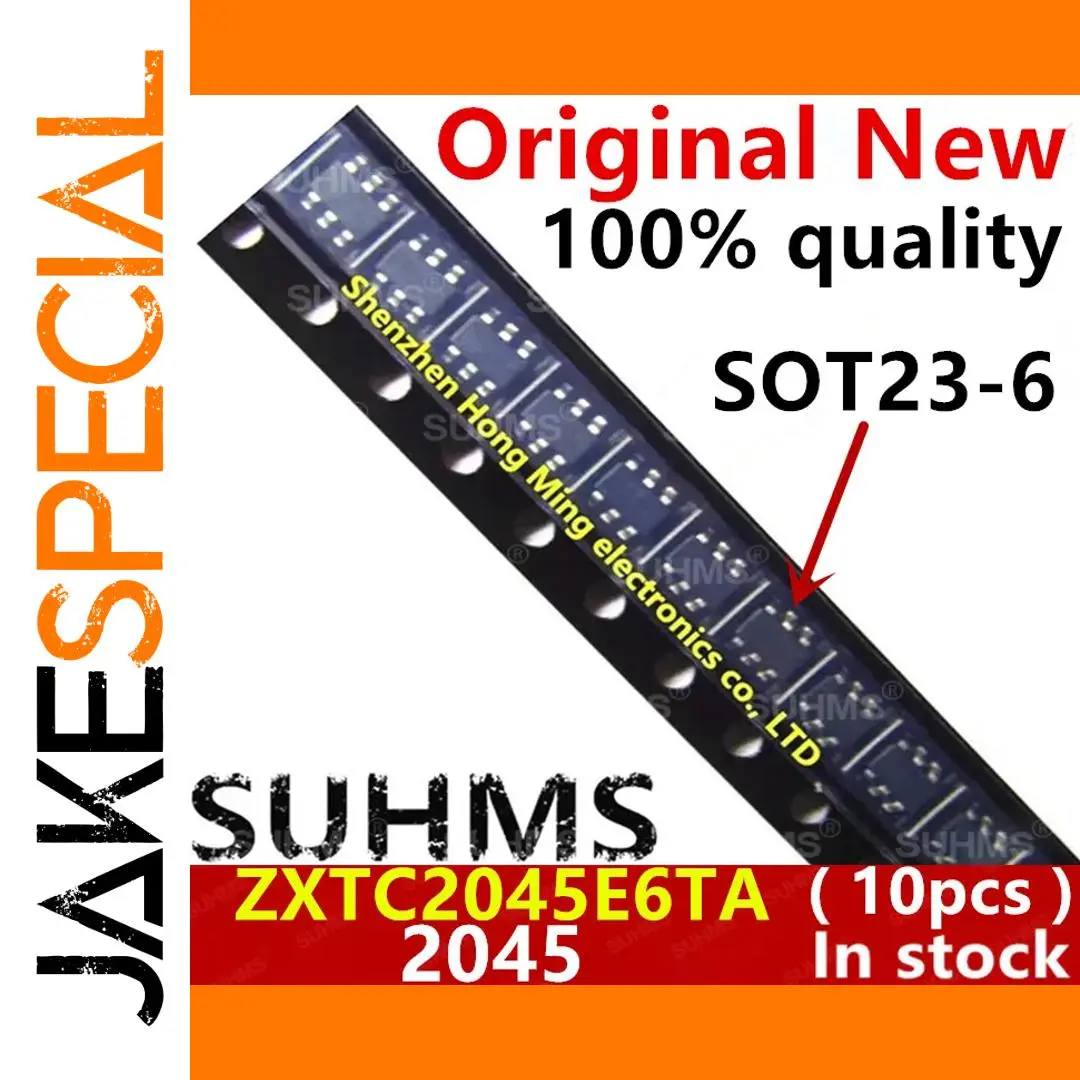 ZXTC2045E6TA SOT23-6 Chip Pack of 10 1 ZXTC2045E6TA SOT23-6 Chip Pack of 10