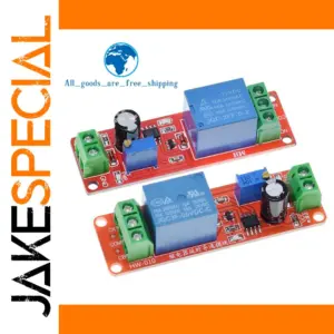 Adjustable Timing NE555 Relay Module for Automation