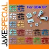 Vibrant Replacement Buttons Set for GBA SP