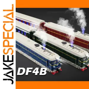 1:32 Scale Alloy Model Train Set