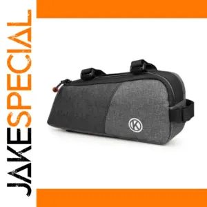Dark Gray Cycling Frame Bag for Urban & Outdoor Rides