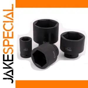 12mm to 45mm Impact Hex Socket Set for 3/4" Drive