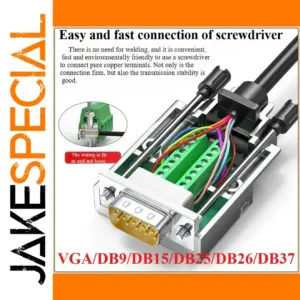Industrial RS232/RS485 VGA Breakout Connector Kit