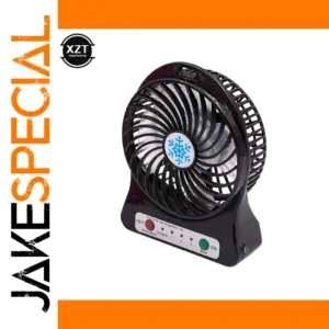 Portable USB Mini Fan with Adjustable Speeds