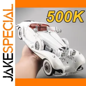 Vintage Mercedes-Benz 1:18 Scale Alloy Car Model