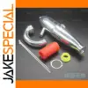 RC Aluminum Side Exhaust Upgrade Set for 1/8 Scale Nitro Vehicles