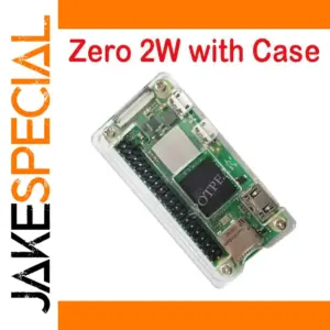 Raspberry Pi Zero 2 W with Clear Case