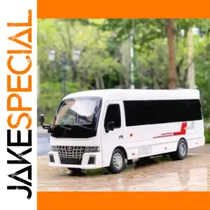 1:33 Scale Diecast Modern Bus Model