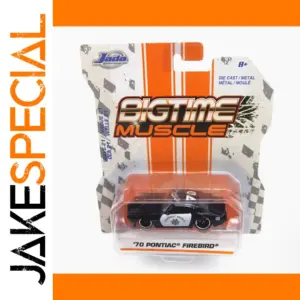 Diecast Pontiac Firebird 1/64 Model with Police Decals