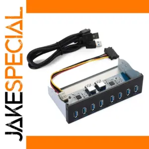8-Port USB 3.0 Hub for PC Case Integration