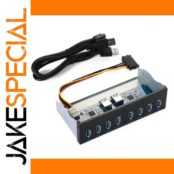 8-Port USB 3.0 Hub for PC Case Integration | JakeSpecial