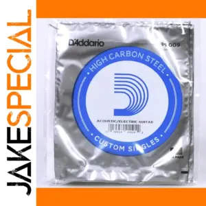 High-Carbon Steel Guitar String for Electric & Acoustic