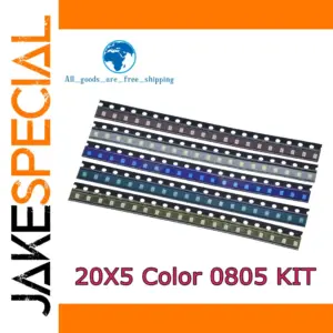 Colorful SMD 0805 LED Set for Electronics