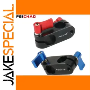 90-Degree 15mm Rod Clamp Adapter for Camera Rigs