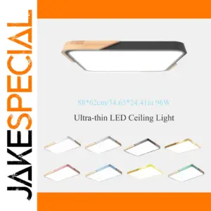 Ultra-Thin 96W LED Ceiling Light 2000-82000 Lumens