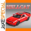 Miniature Dodge Hellcat Charger Model Car in 1:32