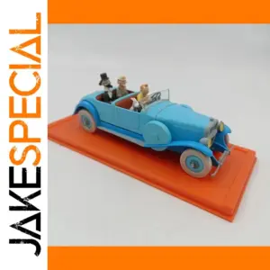 Vintage Blue Diecast Car Model 1:43 Scale