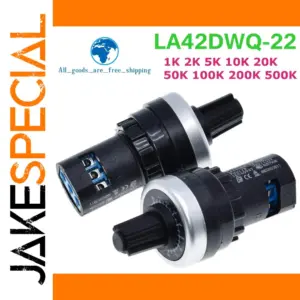 22mm Metal Alloy Rotary Potentiometer for Precise Control