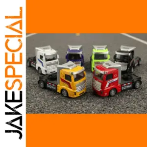 Die-Cast Truck Head Collectible Display Piece