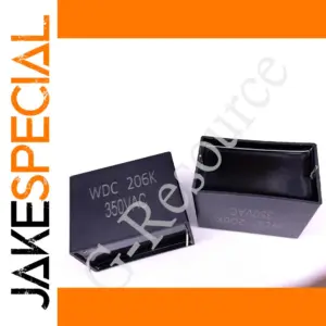Heavy-Duty 350VAC Film Capacitor 106K-206K