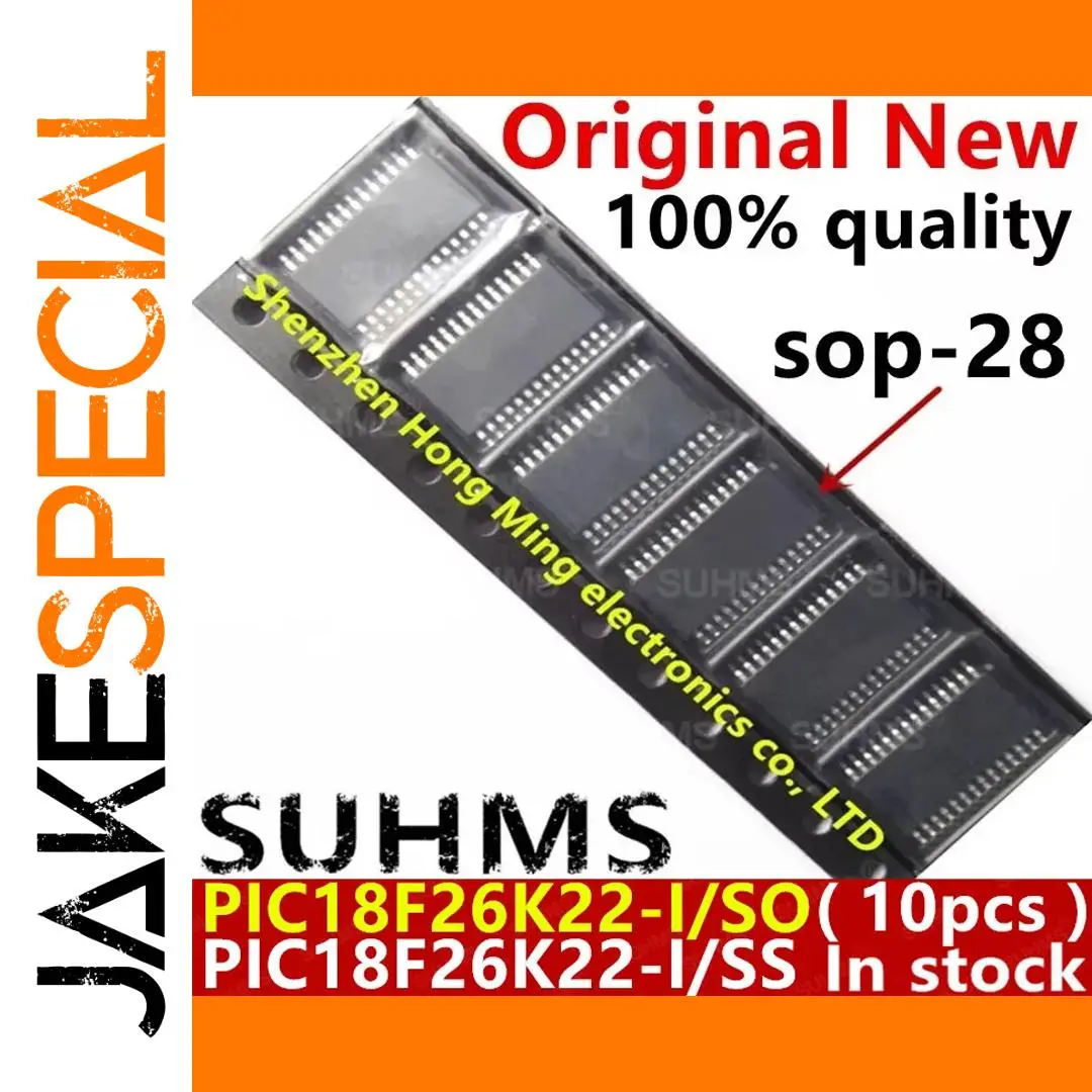 Set of 10 PIC18F26K22-I/SS Drive ICs 1 Set of 10 PIC18F26K22-I/SS Drive ICs
