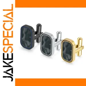 Forged Carbon Fiber Unisex Cufflink Set