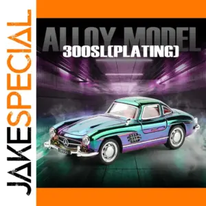 1:32 Scale Diecast Car Models in Gold, Purple, Silver