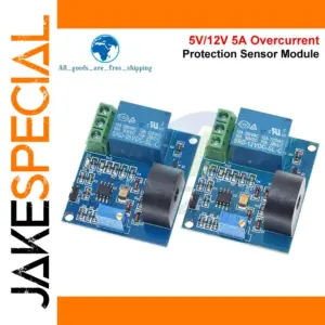 Overcurrent Protection Relay Module for Circuits