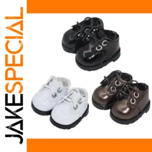 15cm Doll Shoes High-Top Sneakers in PU Leather