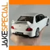 White Mitsubishi Lancer Evolution EVO9 Diecast Model