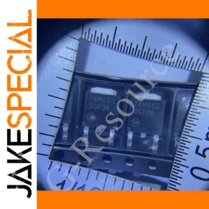 Set of 10 MC78M05 Voltage Regulators for Stable Power