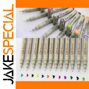 12-Color Fine Liner Art Pen Set