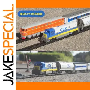 1/87 Scale GP40 Dongfeng Diecast Train Set