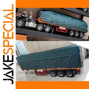 1/14 RC Trailer Tarpaulin with Elastic Rope