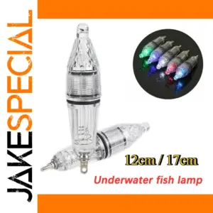 Underwater LED Fish Lure Light 12cm 37g Waterproof