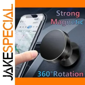 Magnetic Car Phone Holder with 360° Rotation