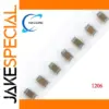 Set of 100 Surface-Mount Ceramic Capacitors 1206/3216