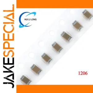 Set of 100 Surface-Mount Ceramic Capacitors 1206/3216
